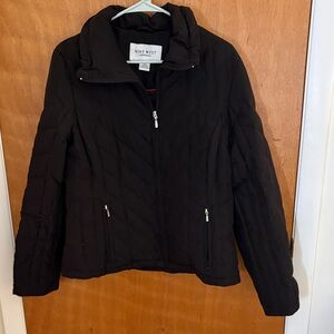 Nine West Women's Black Puffer Jacket